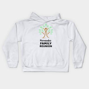 Hernandez Family Reunion Design Kids Hoodie